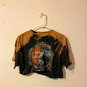 Distressed Grateful Dead super crop